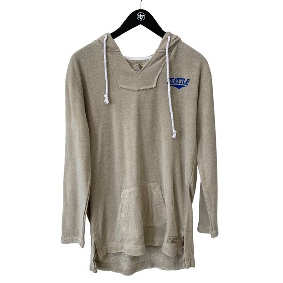 Good Land Supply Co Seattle Hoodie Sweatshirt Mens Medium Liunge Soft Teddy NEW - Picture 1 of 7